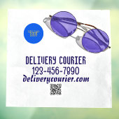 Hinweis für ein benutzerdefiniertes Logo auf Napki Fensteraufkleber (Blatt 3)