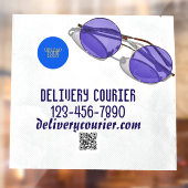 Hinweis für ein benutzerdefiniertes Logo auf Napki Fensteraufkleber (Blatt 2)