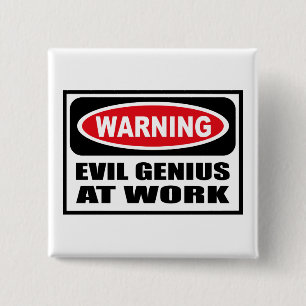 HINWEIS FÜR EVIL GENIUS AM WORT BUTTON