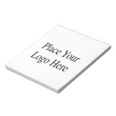 Hinweis für Firmenlogos Notizblock (Rotiert)