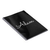 Hinweis für individuelle Name | Personalisiertes N Notizblock (Rechte Seite)