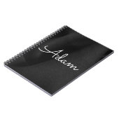 Hinweis für individuelle Name | Personalisiertes N Notizblock (Linke Seite)