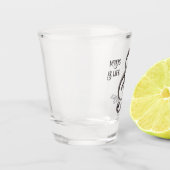 Hinweis für individuelle Name- und Textmusik Schnapsglas (Links)