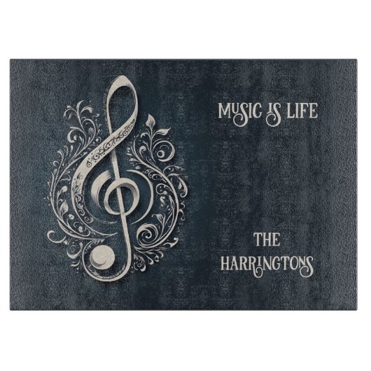 Hinweis für individuelle Name- und Textmusik Schneidebrett (Vorderseite)