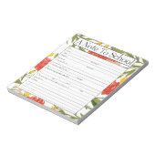 Hinweis für Lehrer Notepad, Schulabwesenheit Entsc Notizblock (Rotiert)