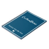 Hinweis für mein Son Journal Notizblock (Linke Seite)