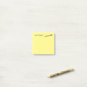 Hinweis für mich post-it klebezettel (Auf Schreibtisch)