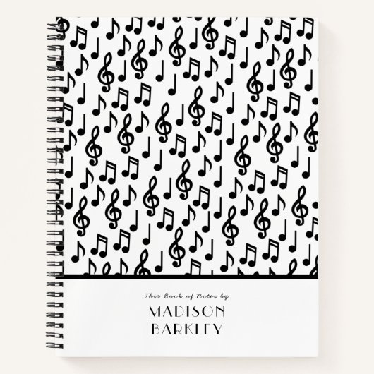 Hinweis für Musiklehrer Notizblock (Vorderseite)