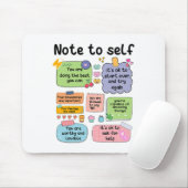 Hinweis für Psychologen der Selbstmütterschule 1 Mousepad (Mit Mouse)