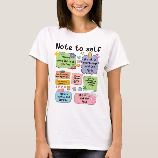 Hinweis für Psychologen der Selbstmütterschule 1 T-Shirt (Vorderseite)
