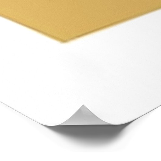 Hinweis für Selbstplakat Poster (Ecke)