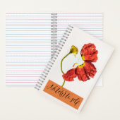 Hinweis für Selbstspirale-Notebook Notizblock (Innen)