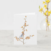Hinweis für Wasserfarbenfänger Karte (Gelbe Blume)