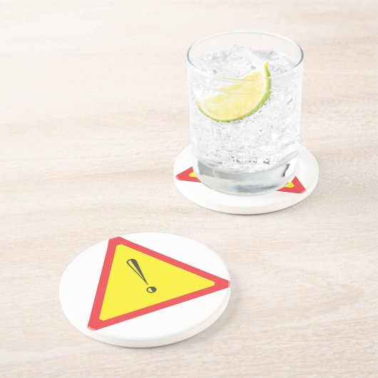 Hinweis Getränkeuntersetzer (Seite)