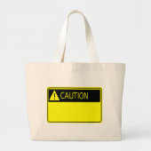 Hinweis: Jumbo Stoffbeutel (Vorne)