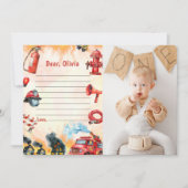 Hinweis-Karte für die Brandzeitkapsel Einladung (Vorderseite)