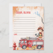 Hinweis-Karte für die Brandzeitkapsel Einladung (Vorderseite)