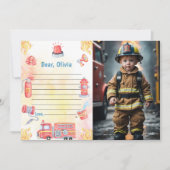 Hinweis-Karte für die Brandzeitkapsel Einladung (Vorderseite)