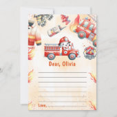 Hinweis-Karte für die Brandzeitkapsel Einladung (Vorderseite)