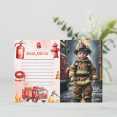 Hinweis-Karte für die Brandzeitkapsel Einladung (Stehend Vorderseite)