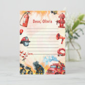 Hinweis-Karte für die Brandzeitkapsel Einladung (Stehend Vorderseite)