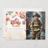 Hinweis-Karte für die Brandzeitkapsel Einladung (Vorderseite)