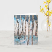 Hinweis-Karte für männliche Kardinal Karte (Gelbe Blume)