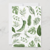 Hinweis-Karte für Safari Animals Time Kapsel Dankeskarte (Rückseite)