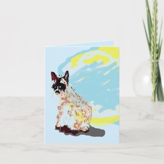 Hinweis Karte : Im Wind gefangen (Vorderseite)