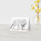 Hinweis-Kartenelementare Karte (Gelbe Blume)