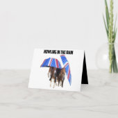 Hinweis: Kartenziehen im Regen Karte (Vorderseite)