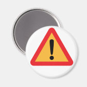 Hinweis Magnet (Vorderseite/Rückseite)