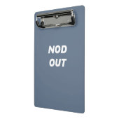 HINWEIS: Mini-Zwischenablage Mini Klemmbrett (Gewinkelt2)