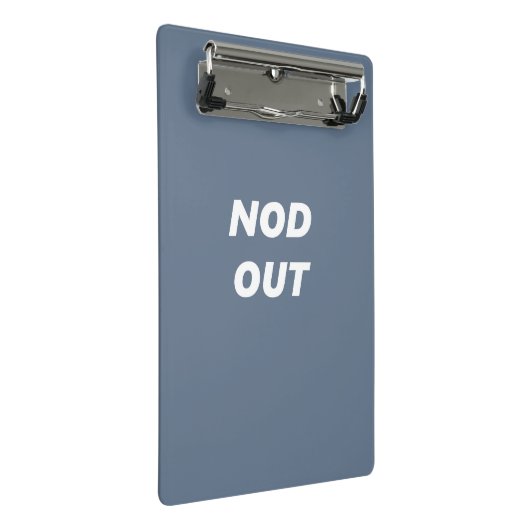 HINWEIS: Mini-Zwischenablage Mini Klemmbrett (Schrägansicht)