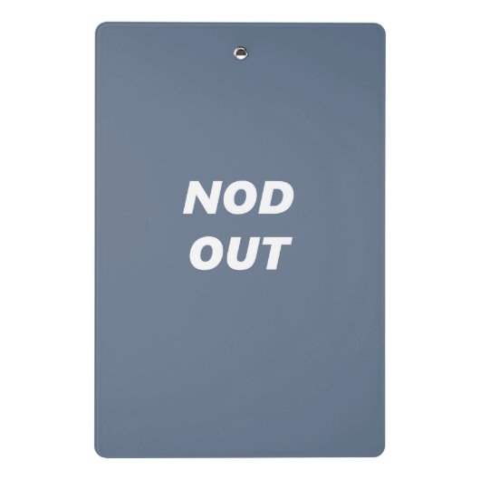 HINWEIS: Mini-Zwischenablage Mini Klemmbrett (Rückseite)