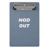 HINWEIS: Mini-Zwischenablage Mini Klemmbrett (Vorderseite)