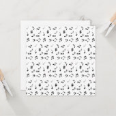 Hinweis nehmen karte (Vorderseite/Rückseite Beispiel)