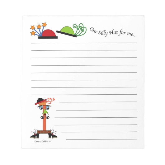 Hinweis Nummer 1 Notizblock (Vorderseite)