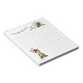 Hinweis Pad Number Aight Notizblock (angewinkelt)