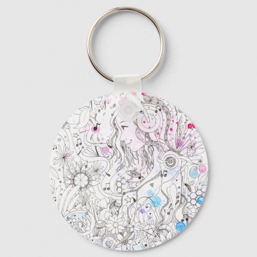 Hinweis Pop Schlüsselanhänger (Vorderseite)