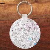 Hinweis Pop Schlüsselanhänger (Vorderseite)