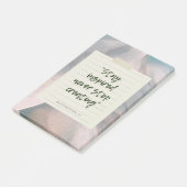 Hinweis Post-it Klebezettel (angewinkelt)