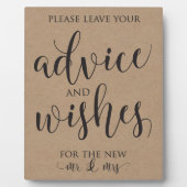 Hinweis und Wünsche für die Dekoration Fotoplatte (Vorderseite)