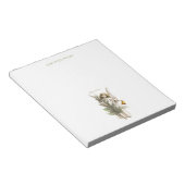 HINWEIS: VINTAGE CHRISTMAS ANGEL NOTIZBLOCK (angewinkelt)