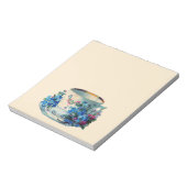 HINWEIS: VINTAGE TEACUP-POST-IT-HINWEISE NOTIZBLOCK (Rotiert)