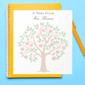 Hinweis vom Lehrer-Lehrer-Lehrer-Editor Notizblock