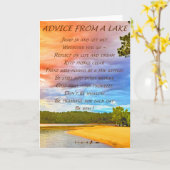 Hinweis vom See Karte (Gelbe Blume)