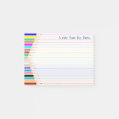 Hinweis von Art Teacher Personalisierte Sticky Not Post-it Klebezettel (Vorderseite)