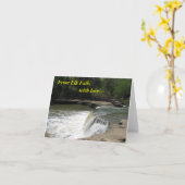 Hinweis: Von den Elk Falls, mit Liebe— Karte (Gelbe Blume)