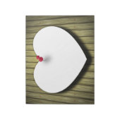 Hinweis zu Papiermeldungen - Notepad Notizblock (Rotiert)